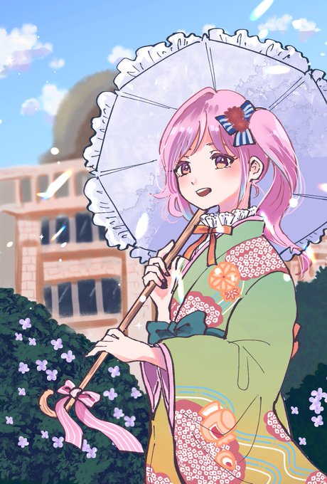 ひろこさん大好き!おべべ着ていただきました #ひろこ85歳 