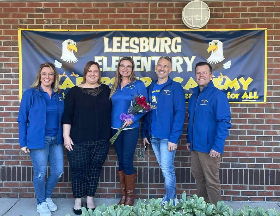 Today we celebrated our Teacher Of The Year - 🌟Jessica Noblin 🌟- as she was selected as one of Lake County’s top 3 finalists! You are an amazing teacher &amp; this recognition is well deserved! Your LELA family is so happy for you, proud of you, &amp; will be cheering you on!