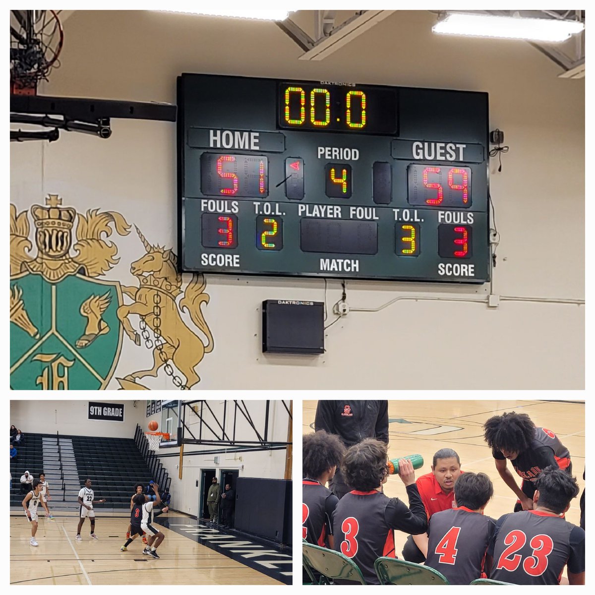 TammyMoralesSEA's tweet photo. MLK day, I'm always excited to be in the Franklin High School gym. Tonight I'm celebrating the #ClevelandHS JV basketball victory! Go Eagles! https://t.co/w9MmVKu7K2