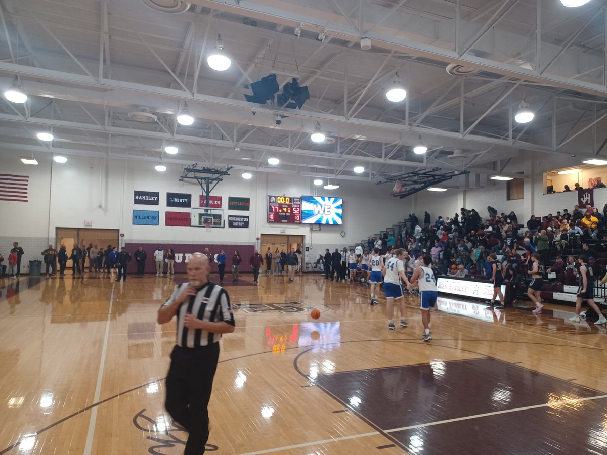 Boys close out the evening with a W.

Great evening for the Winchester Community!!