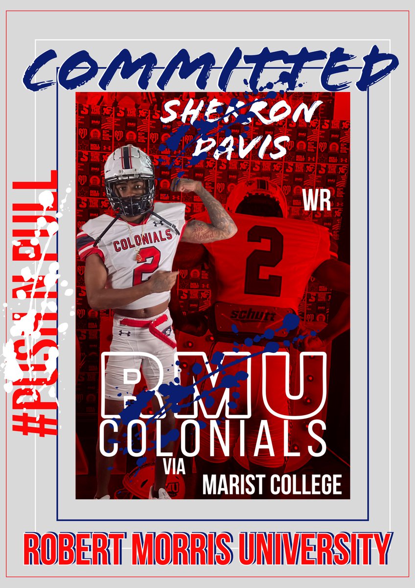Its_Ron_'s tweet image. Blessings upon blessings. Thankful for a new chapter @rmurecruitsfb @CoachJFirm @80sCane57 #StrongAndDeterminded #PushNPull #585 #RobertMorrisFootball #GreatnessIsEarned