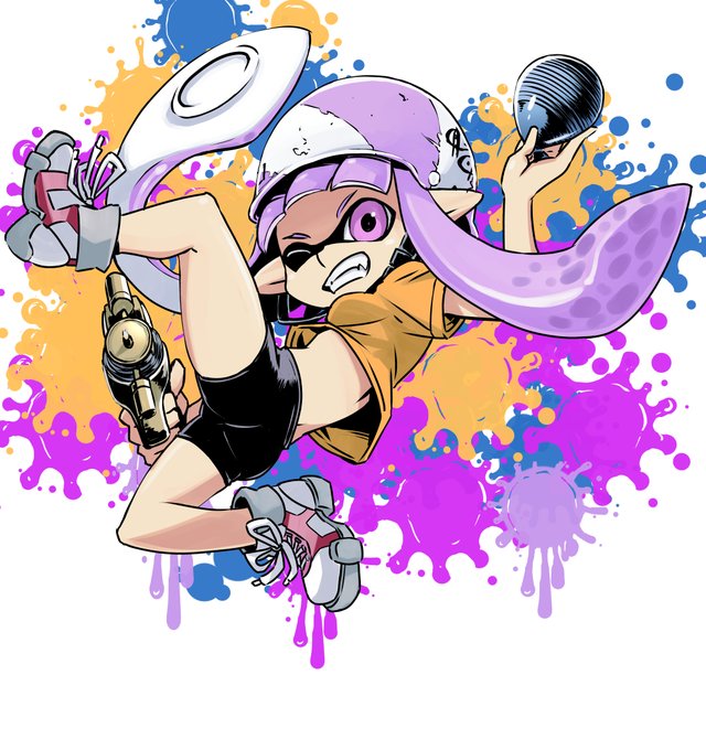 スプラトゥーン3フェス始まったけど仕事であんまりプレイできないのでイラストで貢献します。辛い派がんばれー。 
