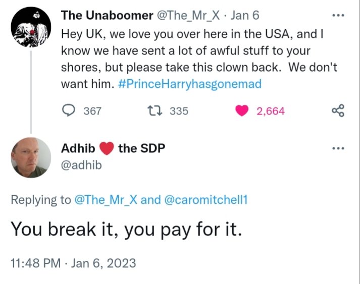 mthulasi's tweet image. This is why I love Twitter 😂.

#PrinceHarryhasgonemad