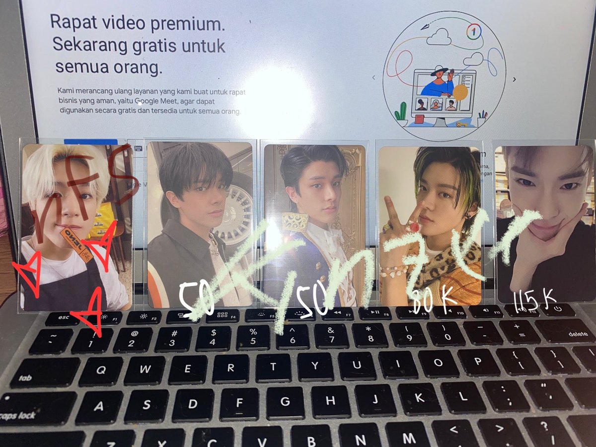 wts • want to sale • jual

photocard pc jake up selca, down selca, yuta departure, doyoung regulate

💰 written on pict
📍 jakarta
🍊 shopee gratong