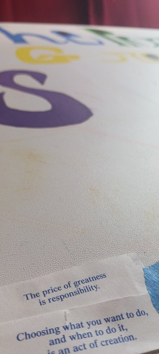 BabblingClown's tweet photo. Took inspiration from this fortune cookie for my desk

#art #artist #quote #paint #molotow #customdesk https://t.co/aI0CnhcqNm