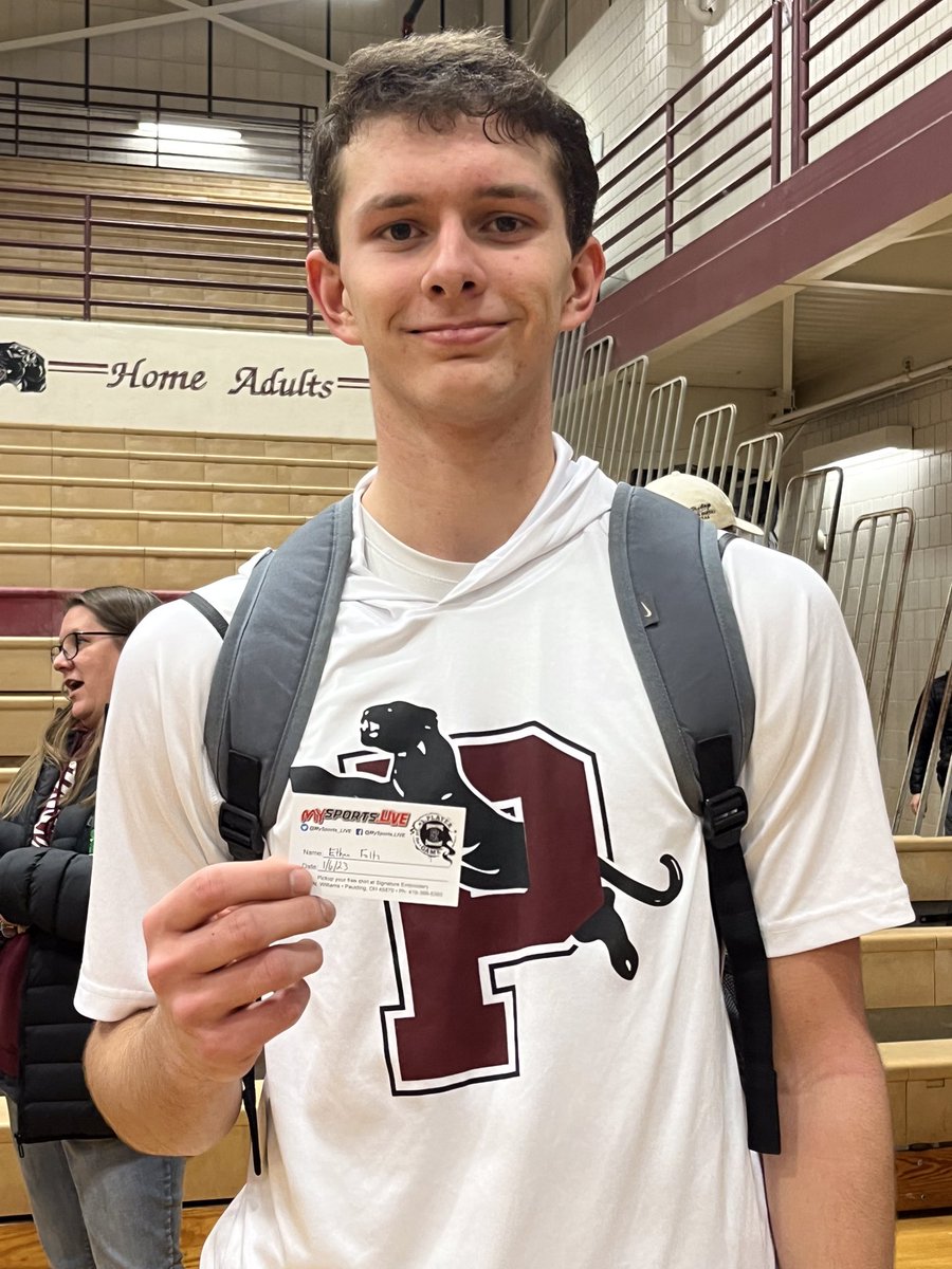 MySports_Live's tweet image. Ethan Foltz finished with 22 points on the night 🙌 and guided Paulding to a 56-50 win over Ayersville at the Jungle 😃, he was named the Signature Embroidery Player of the Game, great job Ethan! 👏 #MySports