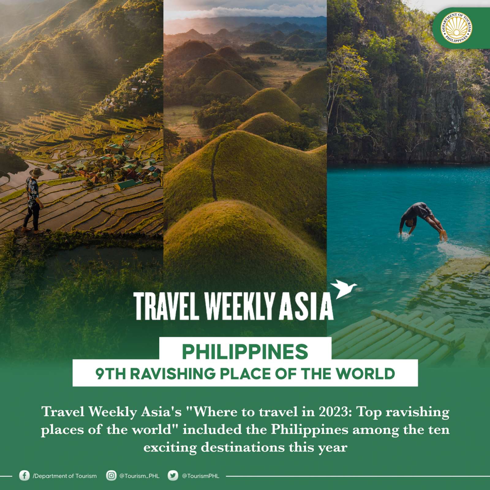 Top Tourist Spots in Philippines, Asia