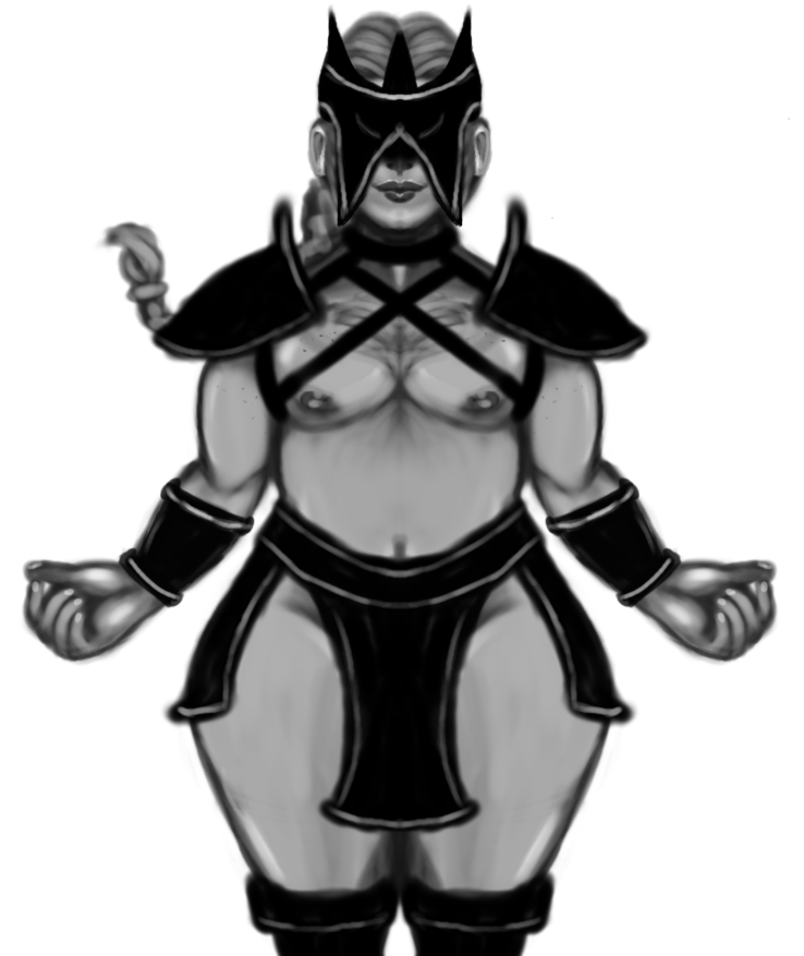 I decided to give Krita a try, because a lot of friends of mine have raved about symmetry tool, which it has AND is free!
I really just like how the rendering came out with this program, full disclosure been using a veeeery dated 🏴‍☠️ copy of sai one up to this point lol