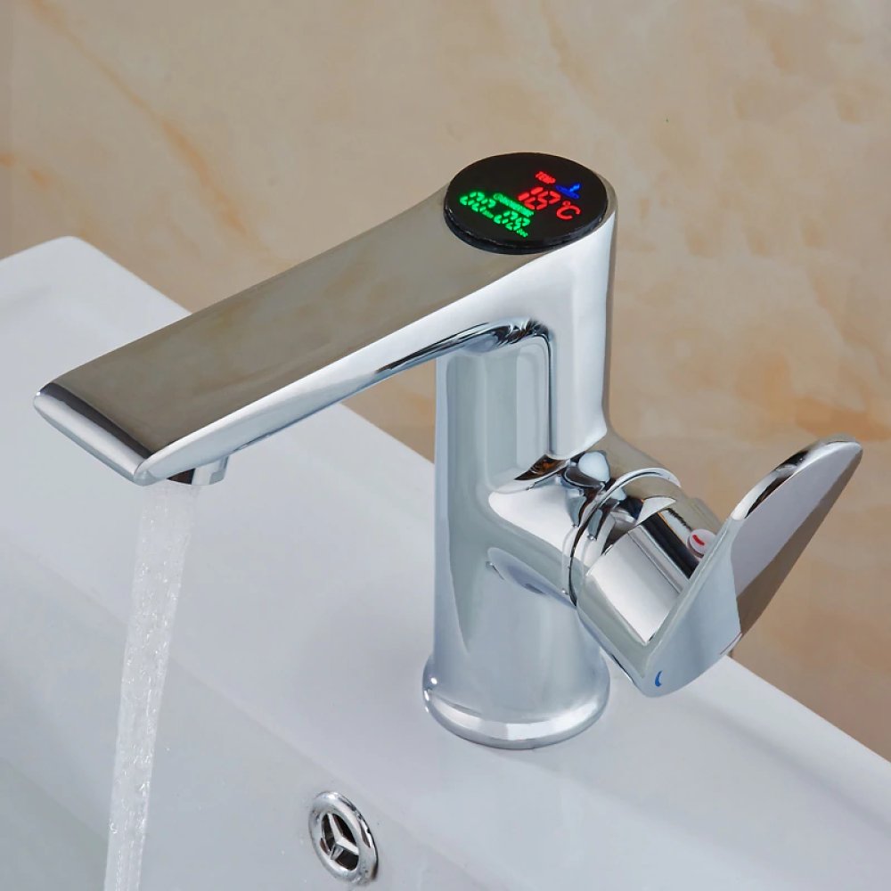 Bathroom Faucet with Water Temperature LED Panel

£ 89.04

Buy one here ——> marketplace.bbpestatesglobal.co.uk/bathroom-fauce…