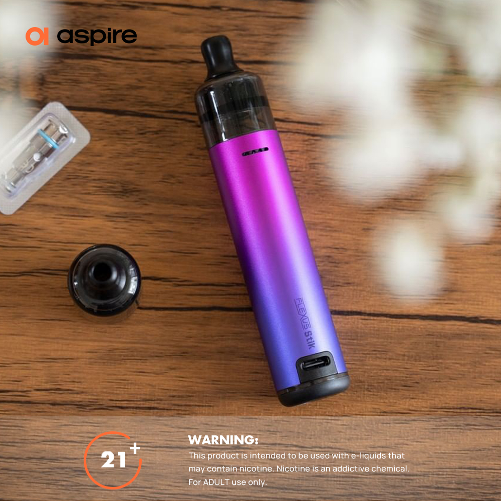 aspire_japan's tweet photo. 良い週末を😆
本日のvape -- Flexus Stik💜
#FlexusStik #vape #vape好きな人と繋がりたい #vapedaily https://t.co/xMEfUbQiqn