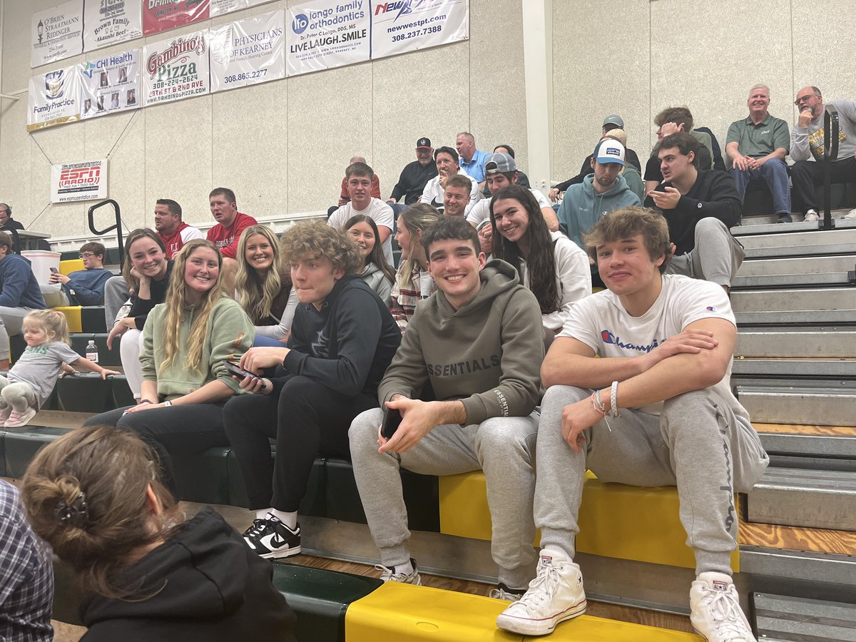 Great seeing all these alums in the crowd tonight!