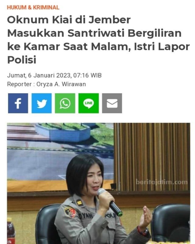 MurtadhaOne1's tweet photo. Pendukung #bapakpolitikidentitas dilaporkan istrinya karena cabuli santri https://t.co/2zZAqgQAl7