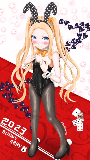 バニーガールアビーちゃん2023(✿・ω・) #FGO #アビゲイル・ウィリアムズ 