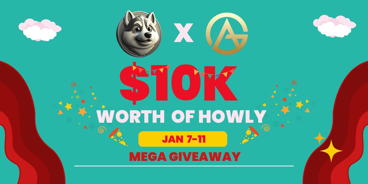 📣 Howly X Genius Airdrops Massive #Giveaway

😱 Prize Pool-
🎁 $10K Worth Howly Token 

To Enter:
✅ Follow <a href="/CryptoEarning17/">Genius Airdrops™</a> &amp; <a href="/Howly_Finance/">Howly on $SOL</a>
✅ Like &amp; RT Tag 3 Friends 
✅ Finish tasks
giv.gg/howly

#Airdrop #Crypto #AirdropCrypto #Airdrops