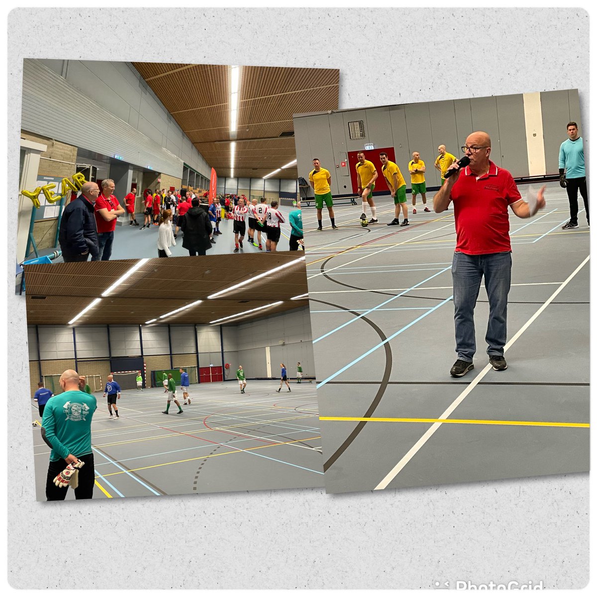 Na twee jaar kon het traditionele Nieuwjaarstoernooi van de personeelsvereniging weer worden afgetrapt. 20 teams van brandweer, ambulance en ondersteunende diensten strijden om de wisselbokaal en ‘eeuwige roem’. En ondertussen is het bere gezellig en ontmoeten jong en oud elkaar.