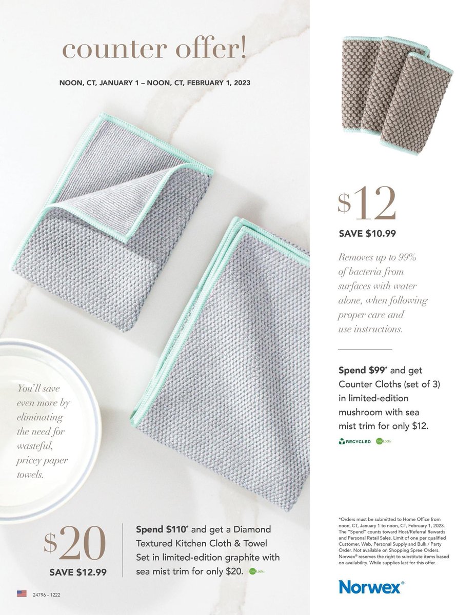 princesssudi's tweet image. mandybuffington.norwex.biz #norwex #CounterCloth #limitededition #missionbundle #bathmat #carpetstainremoval #windowcloth #kitchentowels