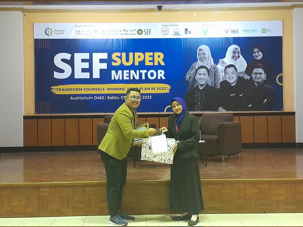 KSEI SEF Universitas Gunadarma tweet media