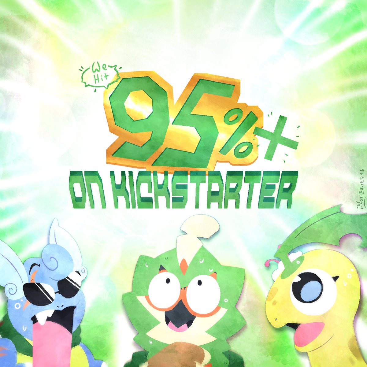 ArceussWish's tweet photo. NO WAY, WE'RE AT 98%!?
YOU GUYS ARE INCREDIBLE!!!
Maybe we'll even make something toward our #Kickstarter stretch goal at this rate... don't stop now, we got this in the bag! https://t.co/rPG4qFEndQ https://t.co/YPGLYAbNWN