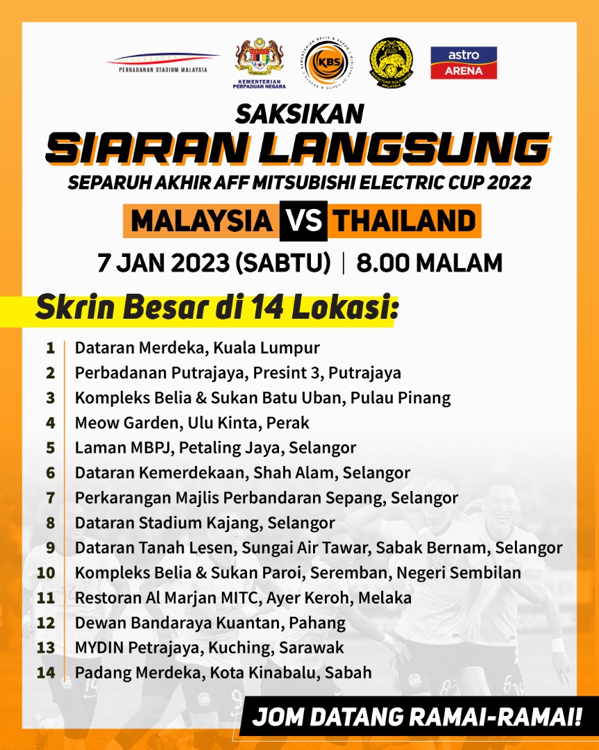 hannahyeoh's tweet photo. Dalam 1 bulan kami telah berusaha semampu yg boleh utk HarimauMalaya
✅️siaran live big screen
✅️harga tiket terbang tetap Bangkok
✅️kanvas baru
✅️siaran RTM
✅️penurunan harga tiket RM30
Kalau masih ada kekurangan,saya susun 10jari mohon masa tambah baik @StadiumMalaysia https://t.co/DpPxKr89PB