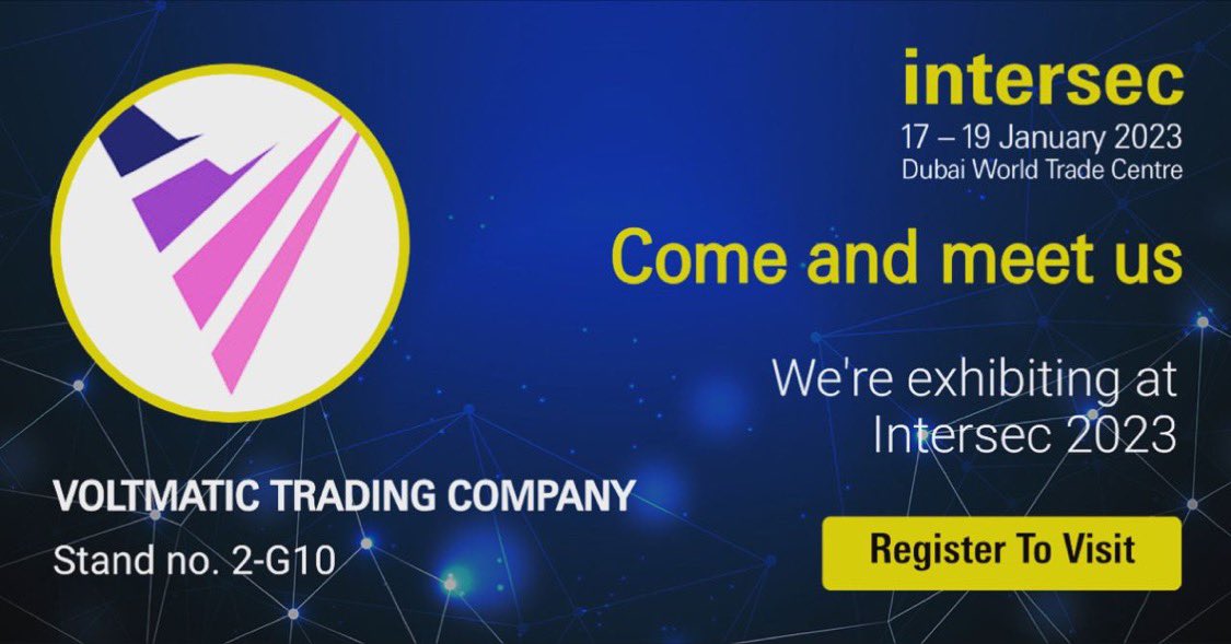 VoltmaticCompa1's tweet photo. We are looking forward to seeing our prestigious clients and are excited to explore the new business #opportunities. We are ready to let our clients know more about our #brand  #FireWedge #fireprotection #valves &amp; #accessories.

Come and meet us at the #intersecexpo 
#Booth_2G10. https://t.co/BHs4hmGWjB