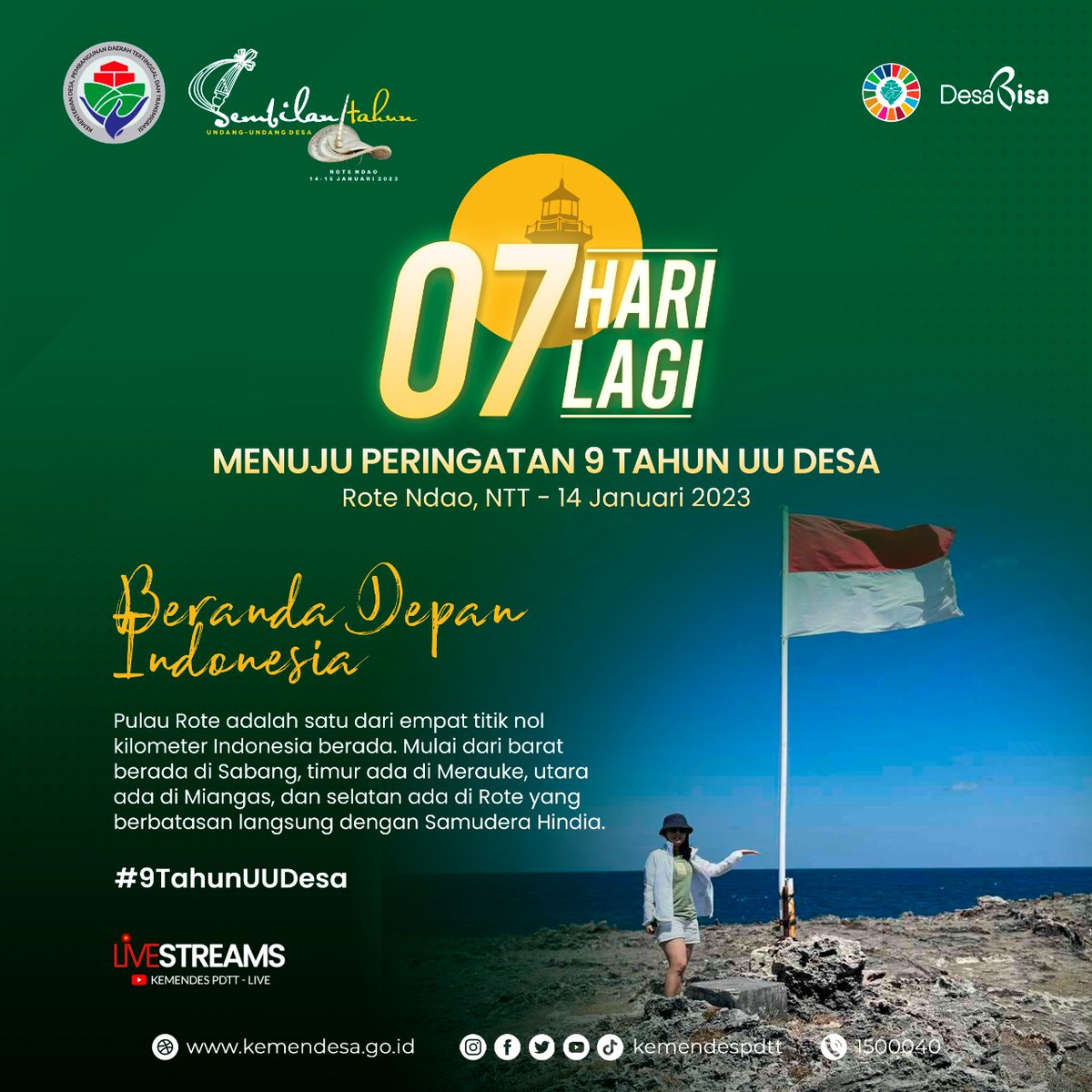 enjittt99's tweet photo. #9TahunUUDesa #DesaBisa https://t.co/9rAXPvrKLo
