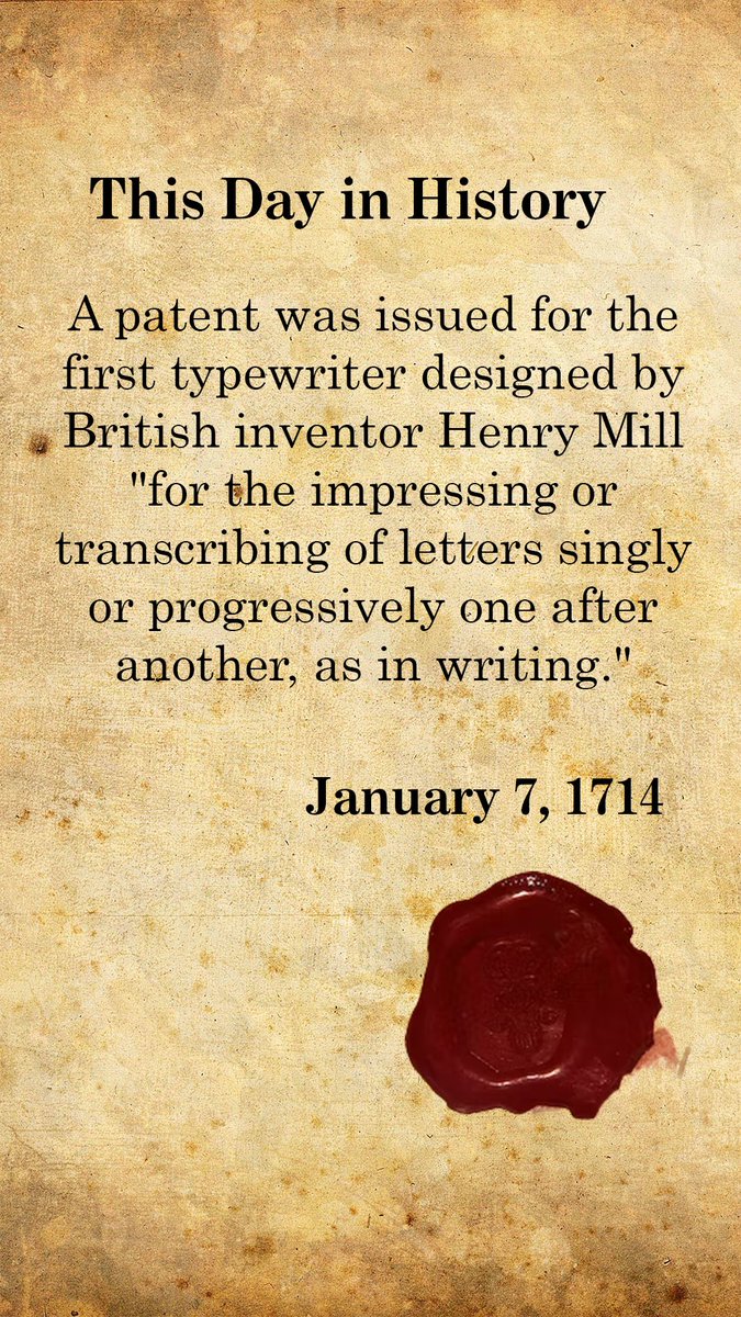 khanharisahmed's tweet image. Did you know?
#thisdayinhistory #typewritter #invension