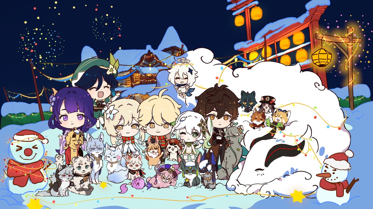 GrinchStudio's tweet photo. #原神 #GenshinImpact #HoYoFair2023   share some wallpapers 1~ https://t.co/6lFGbxpL5H
