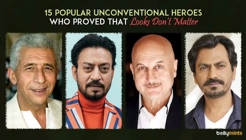 15 Popular Unconventional Heroes Who Proved That Looks Don’t Matter !
Find the hero list here : buff.ly/3CutmQd 
#NaseeruddinShah #NanaPatekar #PankajKapur #OmPuri #AnupamKher #RaghubirYadav #ManojBajpayee #IrrfanKhan #VinayPathak #KayKayMenon 
#NawazuddinSiddiqui