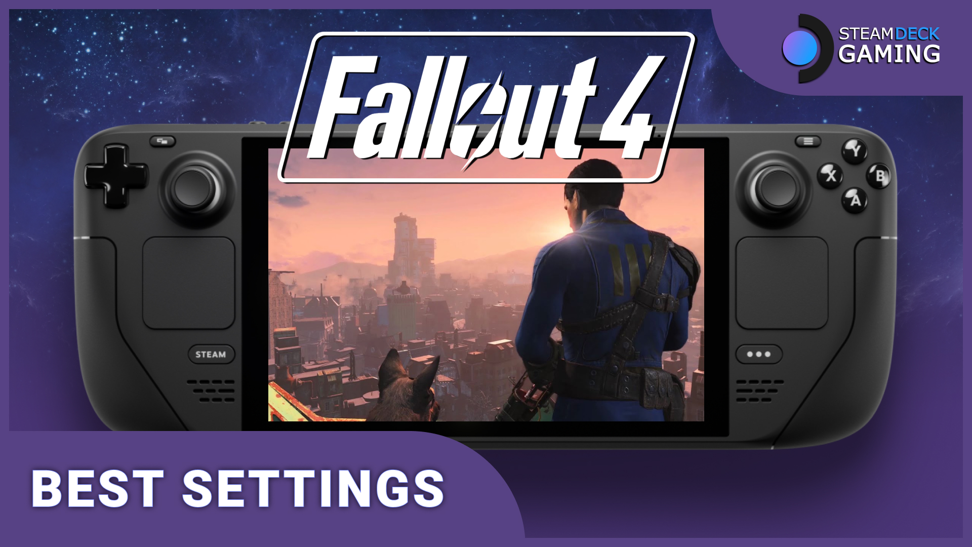 Steam Deck Gaming on X: Fallout 4 was one of the Most Played games on Steam  Deck for 2022 so we take a look at the best settings to get the most