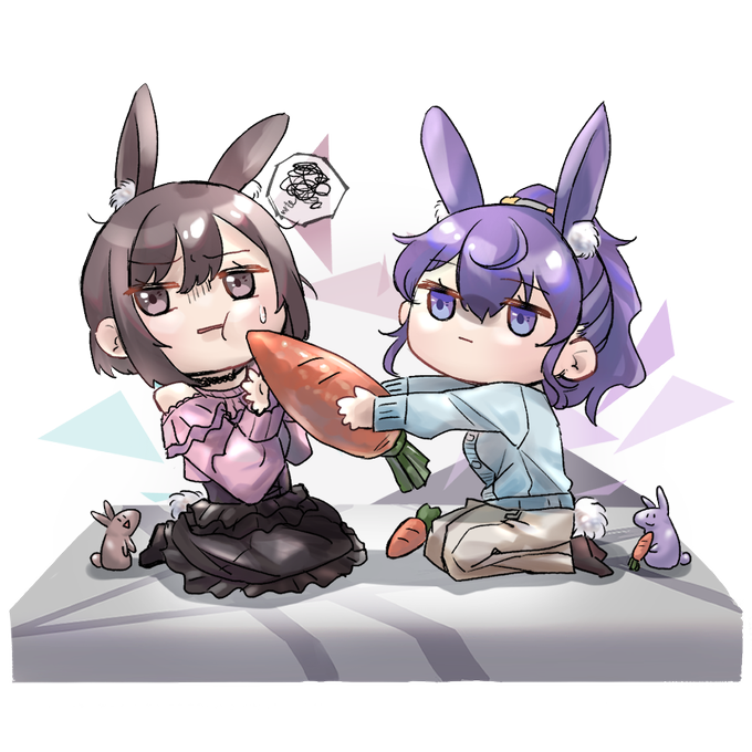 哈囉兔年,來自🐰mfy的友善蘿蔔( 