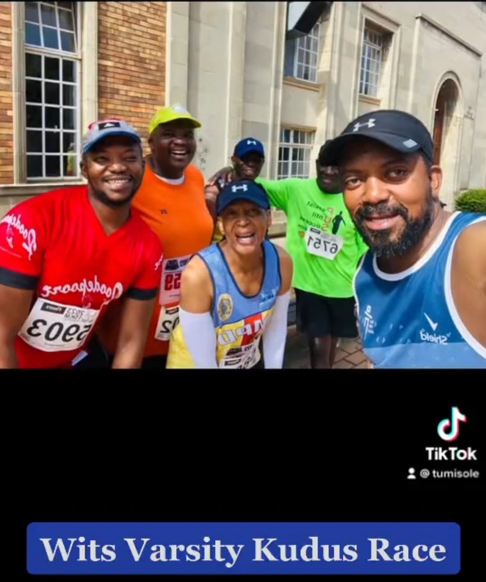 Rewindest's tweet photo. Wits Kudu's - great way to start off the year..
Thanks for the snap @tumisole
#GijimaWena #PalamaWena #EasyMember #SebenzaWena #Roodies #RoodepoortAthleticsClub #runningwithtumisole #FetchYourBody2023 https://t.co/SDvzDtwn8K