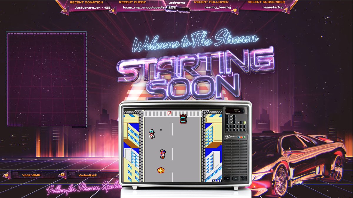 YadenRMP's tweet photo. I'm on a mission to play ALL NA releases on the NES, SNES, Sega Master System & Genesis!
Won't you join me?
Live right now(link in bio๐) playing "Action Fighter" for SMS.
#twitch #retrogaming #sega #actionfighter #retro https://t.co/XHXWUPGCEE