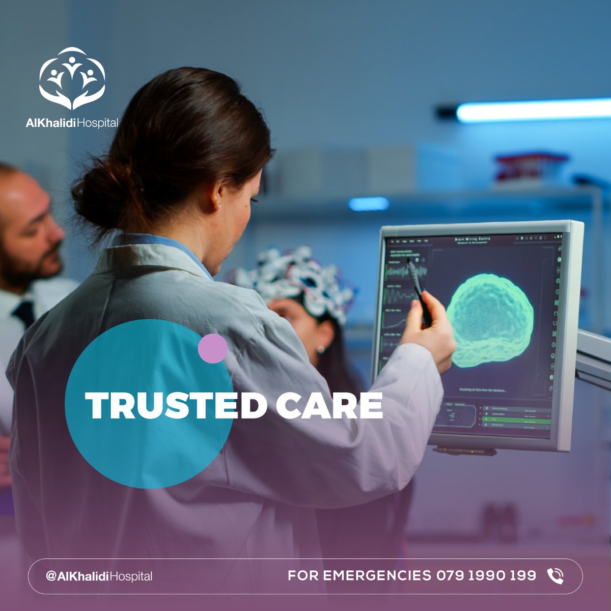 Khmcjo's tweet image. AlKhalidi hospital’s ICU provides the highest level of monitoring and connectivity between healthcare providers to check for any subtle changes in a patient’s status for ultra-safe care.

#AlKhalidi_Hospital #Khmc #Health #Care #Hospital