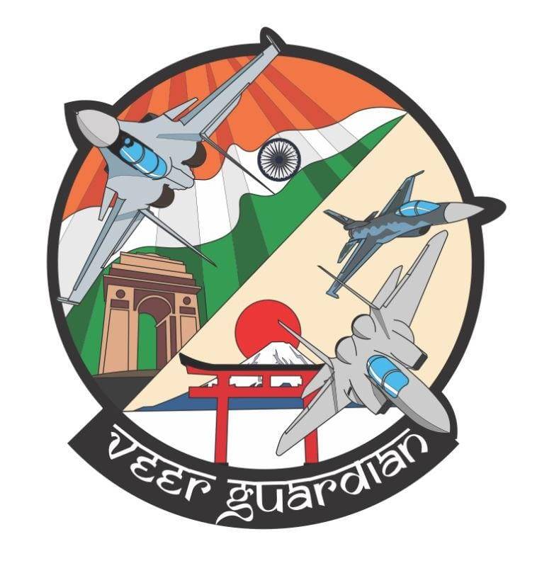 航空自衛隊 VEER GURDAIN 2023 苦しく パッチ ベルクロ付き 航空自衛隊 VEER GURDAIN 2023 苦しく パッチ ベルクロ付き