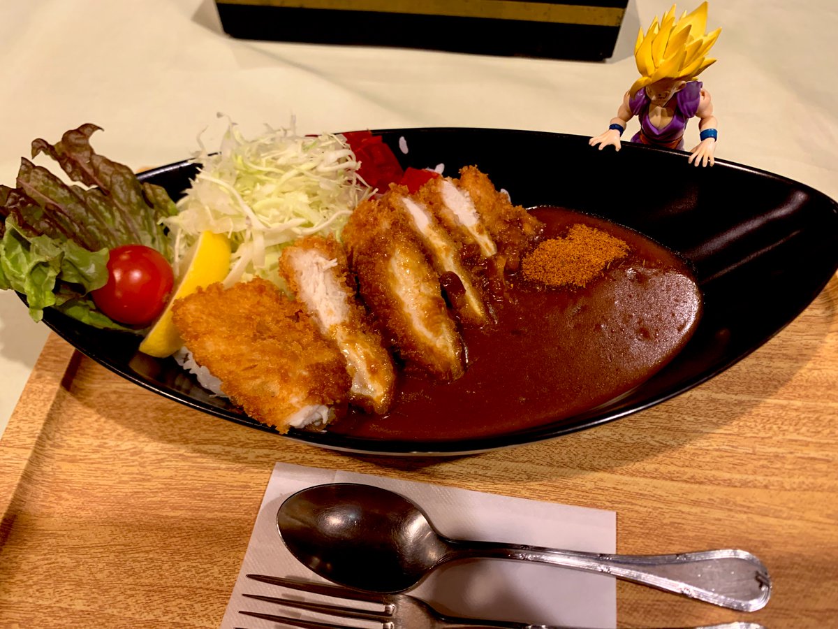 「温泉ーからのカレー #アーツ悟飯旅 」|リフラのイラスト