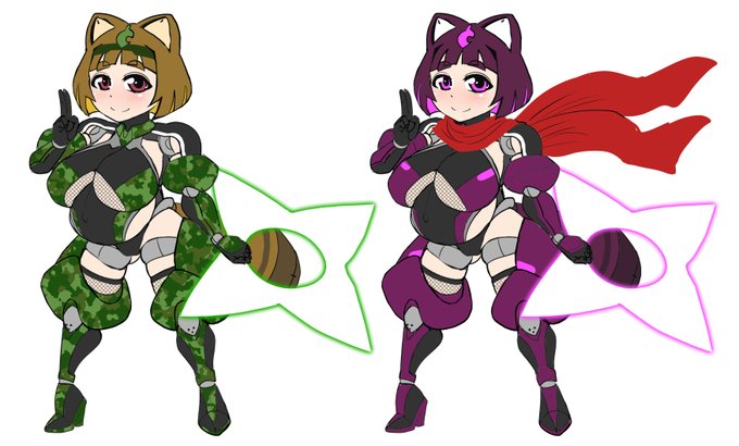 やっぱり迷彩か赤紫やな…どっちがいいかな 