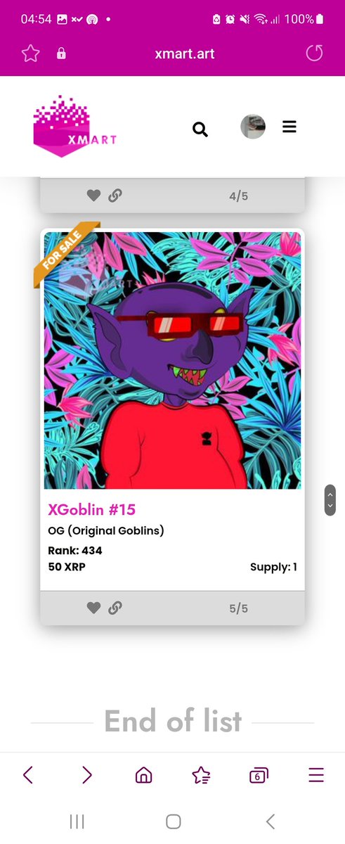 ChrisBrown9107's tweet photo. All of my @xgoblin_
Nfts are on same for 50xrp including my rare silvers. Snap up a bargain while you can 

#xrp #xrpnft #NFTshill
#nftcommunity #XRPL  #xrpcommunity #xrpthestandard #NFTcollections https://t.co/ELU1nVLR6g https://t.co/7FrUUdS4xj