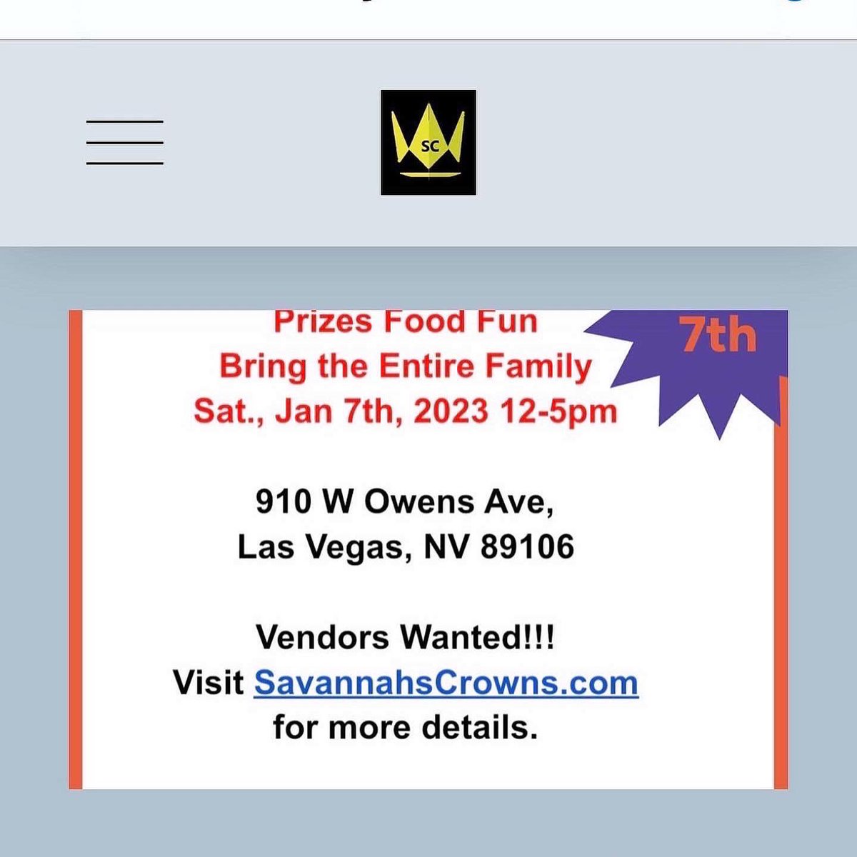 Rachi_Ann's tweet photo. If you’re in Vegas come out to the first Pop Up Event of 2023 and getting your shopping on! https://t.co/m9qK6sEdmi