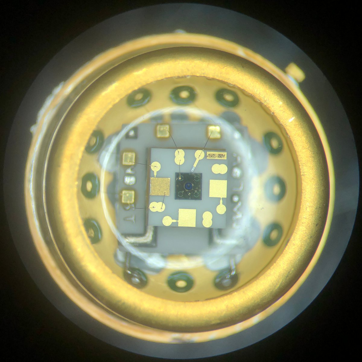 #quantum peeps, testing a (used) Silicon single photon avalanche diode (SliK SPAD in SPCM-AQR-16), should have dark count rate &lt; 25 photons/sec but getting ~700cps; any thoughts on why/known failure modes? Peltier cooling working, optical inspection fine, count increases w/light