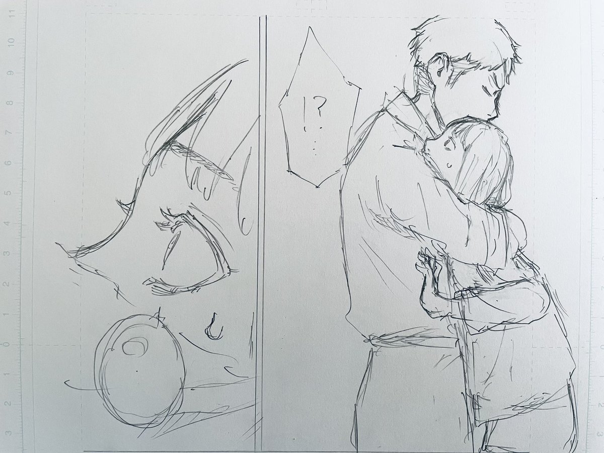 下描き 