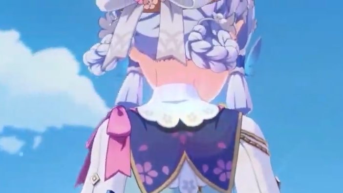dailyayakaa's tweet photo. the fact we got a whole new hairstyle and her skin isn’t even a 5*…… ayaka nation stays winning https://t.co/UOiKoXjnlP