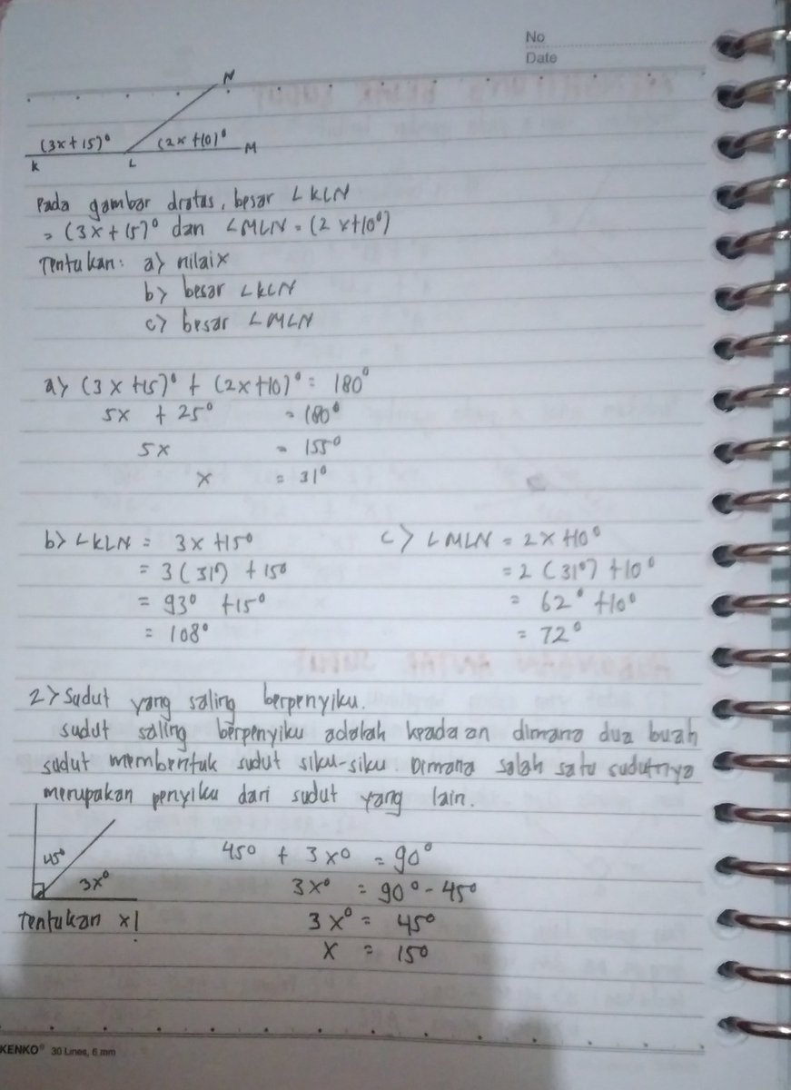 studywithqia_'s tweet photo. ☆ sudut ☆ 

#materismp #smp #MTK  #studytwt #studyacc #ambistwt #ambissmp #sudut #kelas7 https://t.co/283paSN0nt