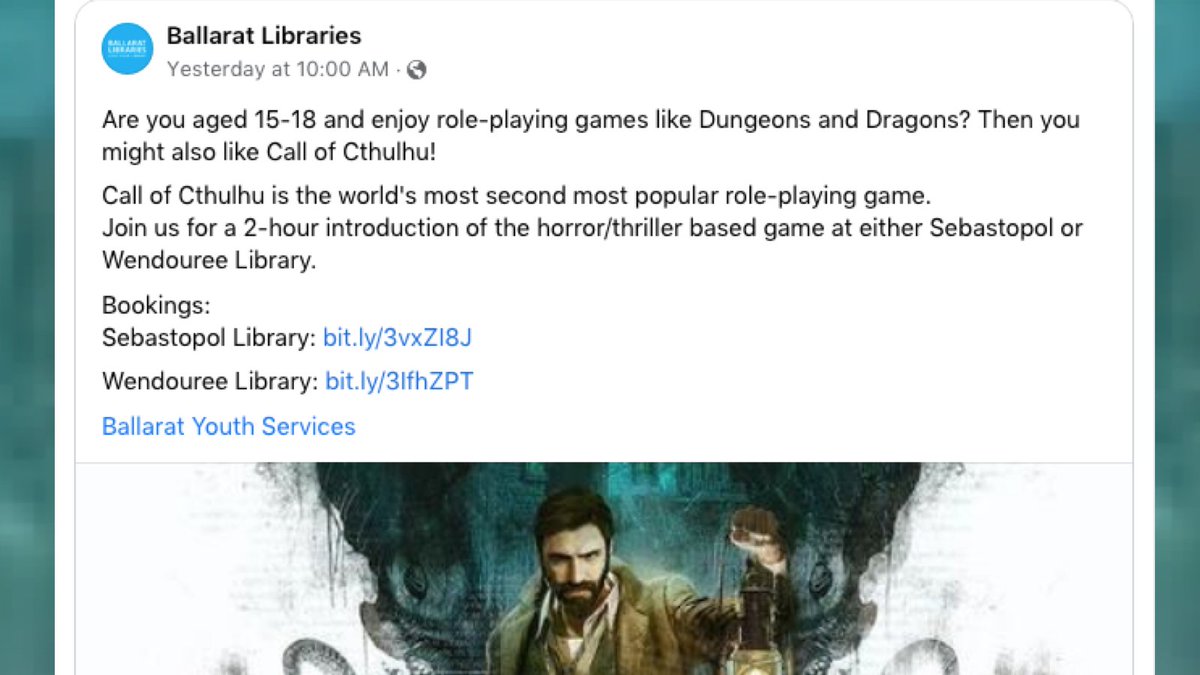 Chaosium tweet media