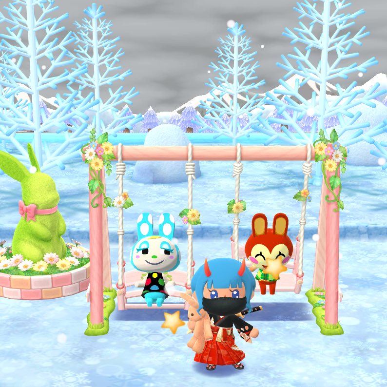 enendain1's tweet photo. 今年もよろしくお願いします
#ポケ森 https://t.co/QUqKsrbZ9l