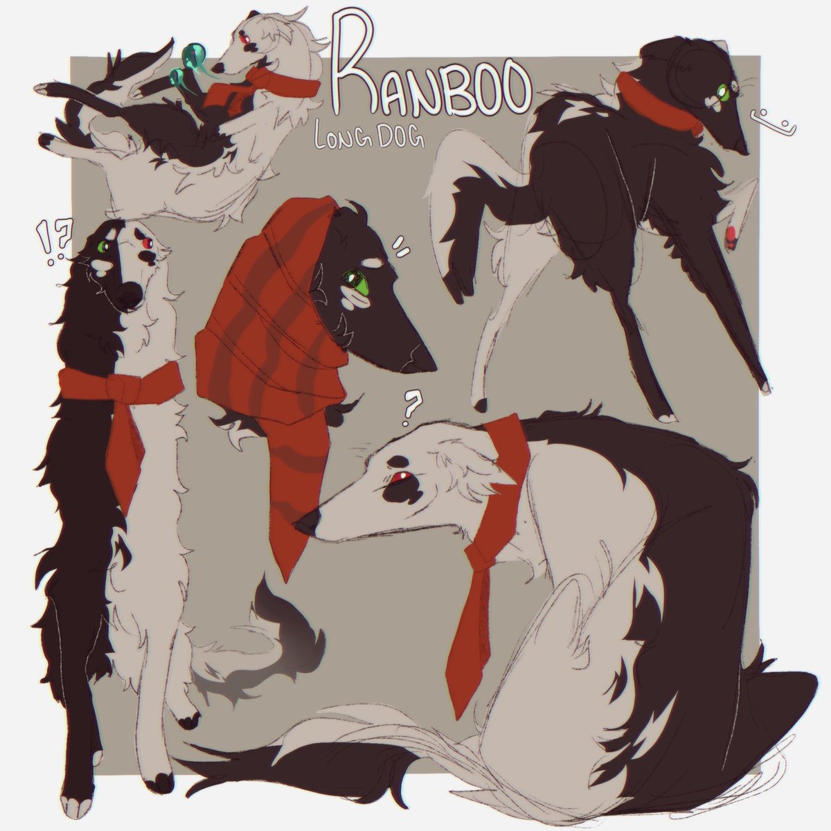 BagolBytes's tweet image. Long Dog Ranboo #ranboofanart