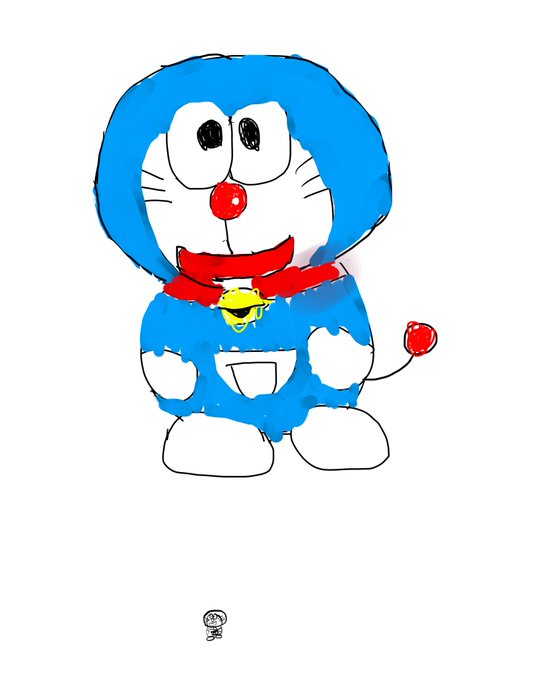しょうちゃんが描いたドラえもん 