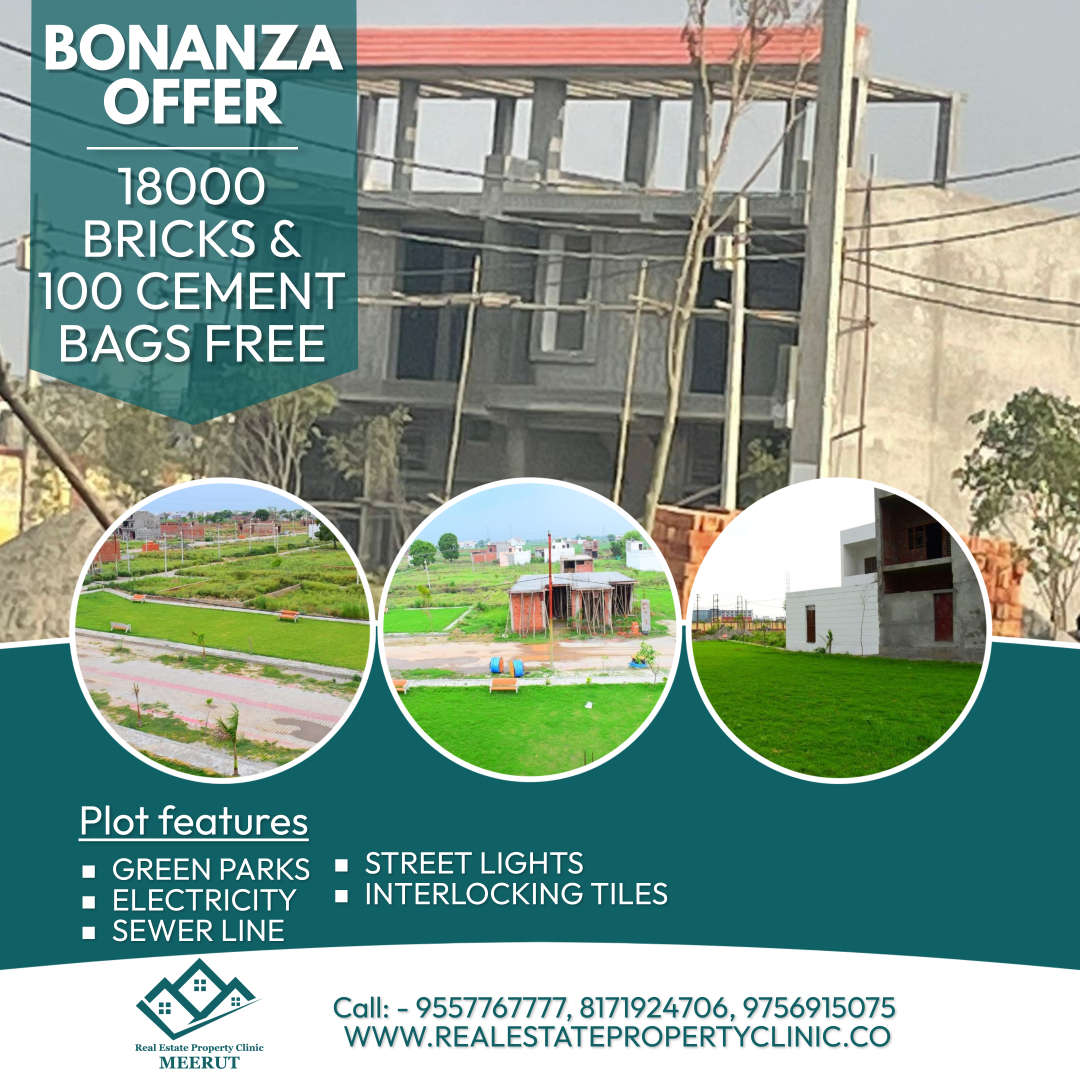 MeerutInvestors's tweet photo. BONANZA OFFER
✅Facilities✅
🌧Water drainage system🌧
🌳Green Parks🌳
💡24 Hours Electricity💡
🏡Single Gated Entry🏡
🚗Interlocking Roads🚗
👨 🎓School 500 MTR👨 🎓
✅Hospital 1KM✅
🚆Propsed Metro Station 2KM🚆 
🚗Expressways 1KM🚗
✅Zonal Park 1KM✅ https://t.co/yi5xdBH94Z