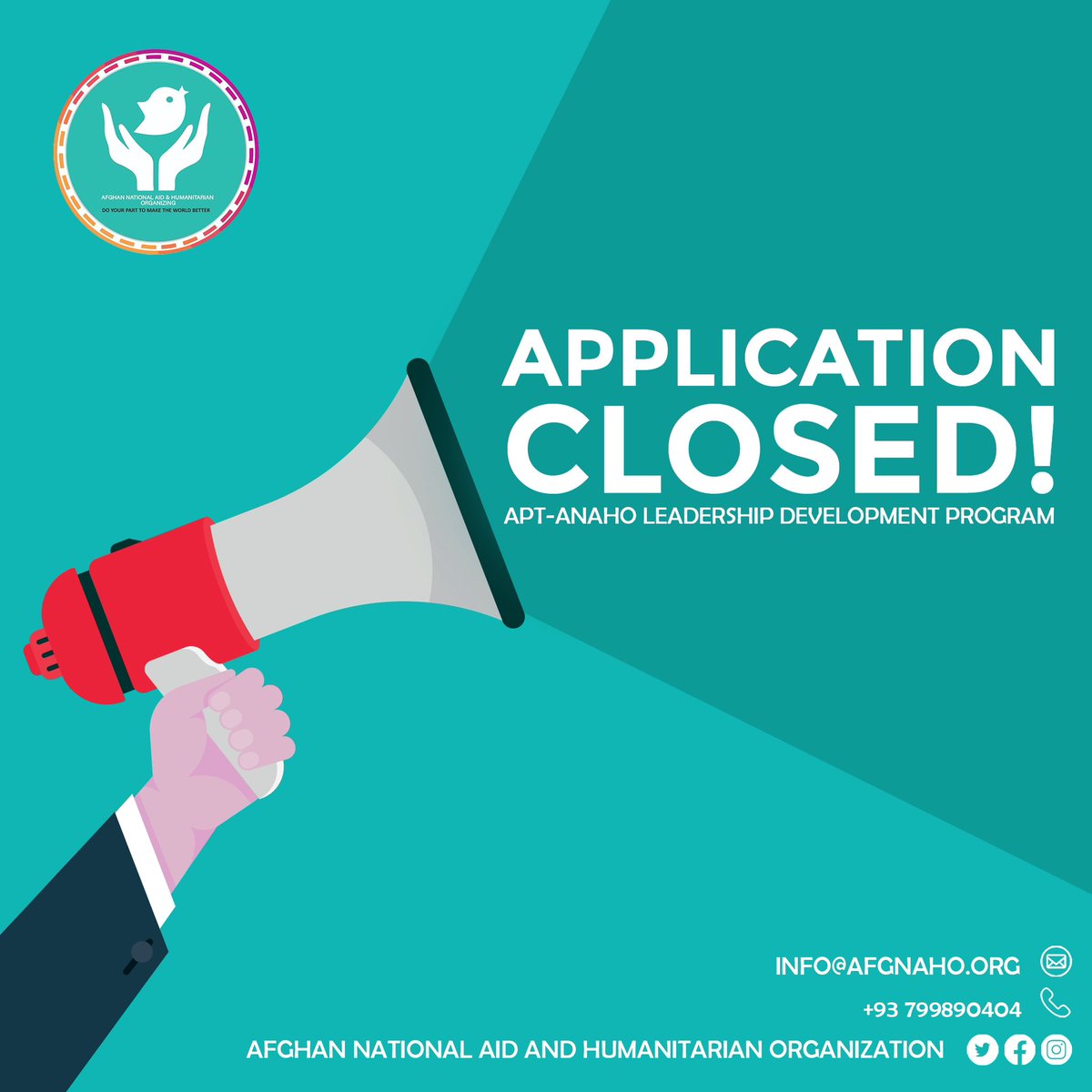 anaho100's tweet photo. We are grateful for your passion to join the APT-ANAHO Leadership Program. The application is closed now. The shortlisted candidates will be informed through email and invited for an in-person or online interview. Stay tuned.

#leadership
#SDGs2030
#education 
#ANAHO 
#APT https://t.co/6RYE0UX5MH