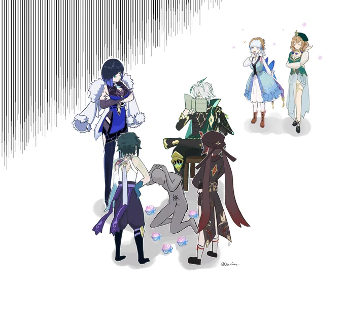 ver.3.4の全旅人 #GenshinImpact 
