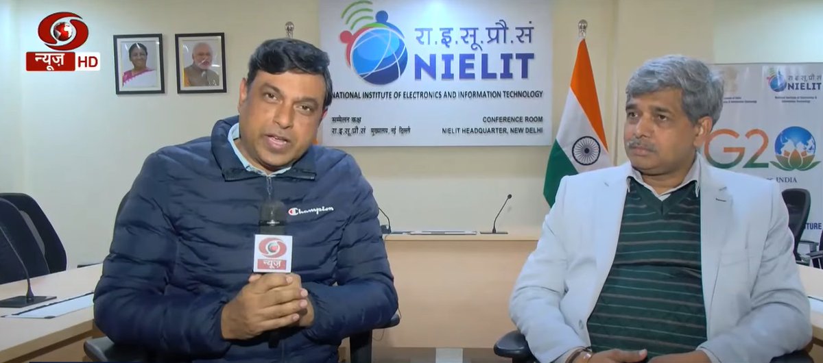 डीडी न्यूज़ (@ddnewshindi) on Twitter photo माइक्रोसॉफ्ट के साथ हाथ मिलाकर नाइलिट देश में साइबर सुरक्षा में महारथ हासिल युवाओं की एक फौज तैयार करेगा, हमारे संवाददाता
<a href="/vishal_baristo/">Vishal Baristo</a> ने नाइलिट के महानिदेशक से ख़ास बातचीत की
Watch : youtu.be/APwuHyfwS-0
<a href="/GoI_MeitY/">Ministry of Electronics & IT</a>
<a href="/NIELITIndia/">NIELIT</a>
<a href="/mmmtripathi/">Madan Mohan Tripathi, DG NIELIT</a>
<a href="/AshwiniVaishnaw/">Ashwini Vaishnaw</a> माइक्रोसॉफ्ट के साथ हाथ मिलाकर नाइलिट देश में साइबर सुरक्षा में महारथ हासिल युवाओं की एक फौज तैयार करेगा, हमारे संवाददाता
<a href="/vishal_baristo/">Vishal Baristo</a> ने नाइलिट के महानिदेशक से ख़ास बातचीत की
Watch : youtu.be/APwuHyfwS-0
<a href="/GoI_MeitY/">Ministry of Electronics & IT</a>
<a href="/NIELITIndia/">NIELIT</a>
<a href="/mmmtripathi/">Madan Mohan Tripathi, DG NIELIT</a>
<a href="/AshwiniVaishnaw/">Ashwini Vaishnaw</a>